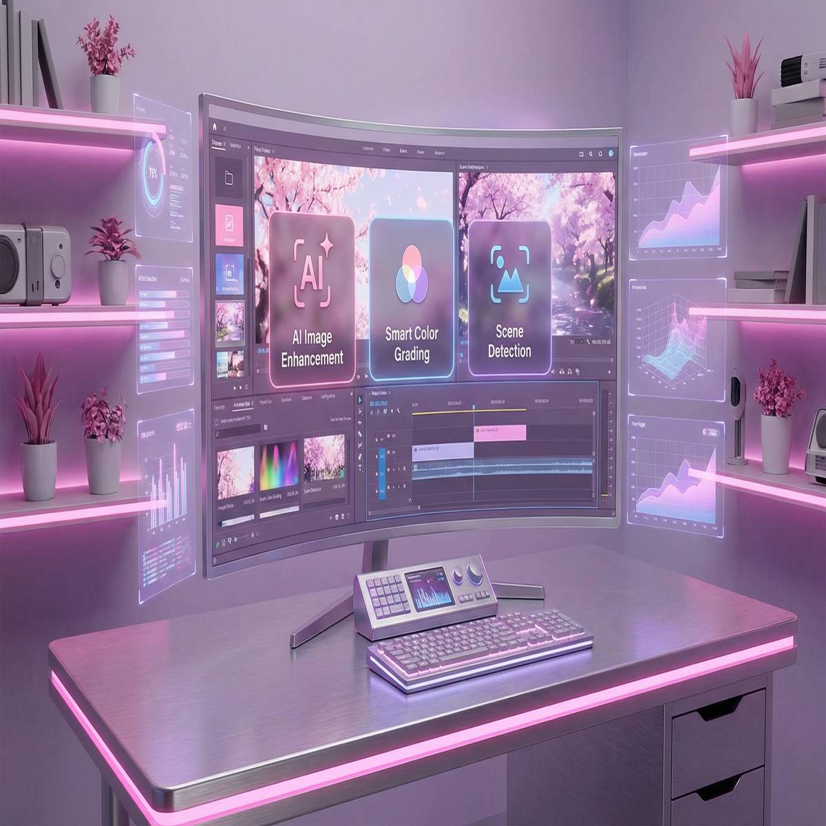 小蓝视频AI传媒剪辑